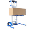 70" Material Lift Winch Stacker, 500 lbs Capacity Manual Material Lifts by ELOMBR