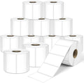 L LIKED 2.25" x 1.25" Direct Thermal Labels, Permanent Adhesive Barcode Address by LLIKED