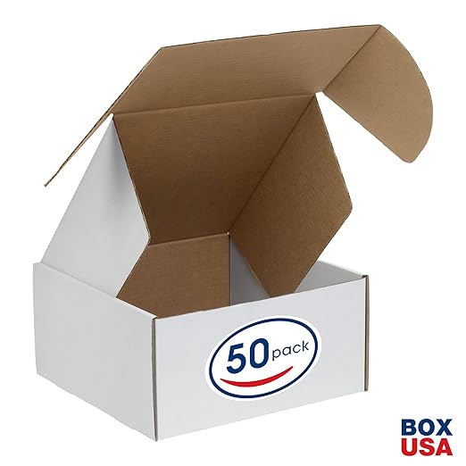 BOX USA 12" Deluxe Shipping Boxes 12"L x 12"W x 6"H, Gifts or Bulk Business - Image 2