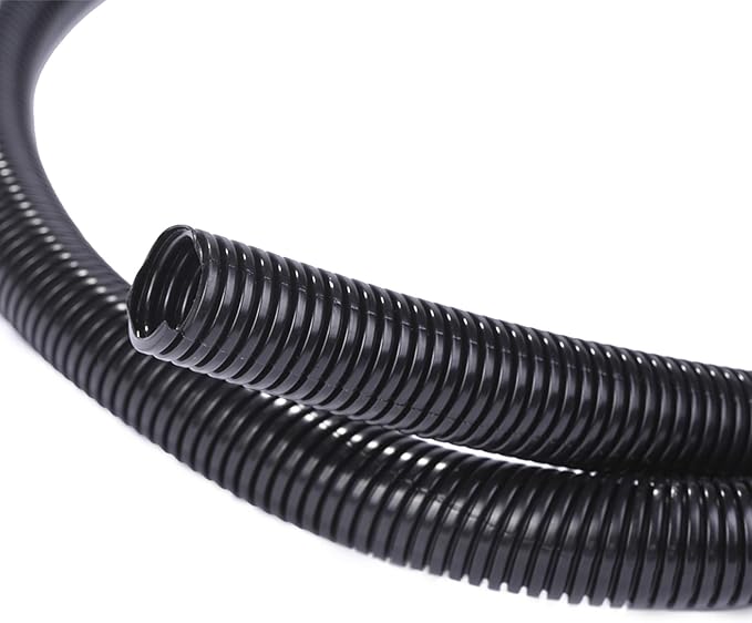 Alex Tech 50ft - 1 inch Split Wire Loom Tubing - Black by AlexTech