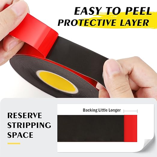 EMITEVER Double Sided Tape Heavy Duty, Acrylic Foam Mounting Tape 16.4FT X 1IN - Image 5