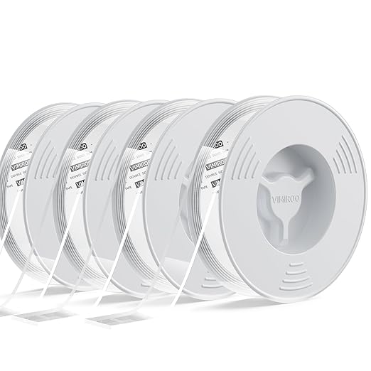4 Pack Double Sided Tape Heavy Duty, Extra Large16.4FT Nano Double Sided by VIMIROO
