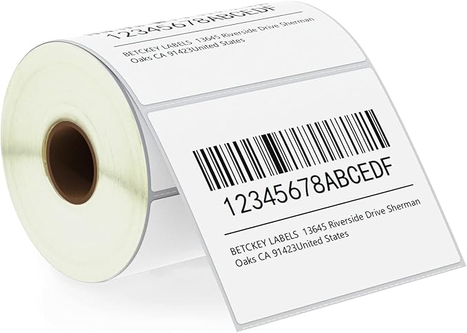 BETCKEY - 4" x 3" Shipping & Multipurpose Labels Compatible by BETCKEY