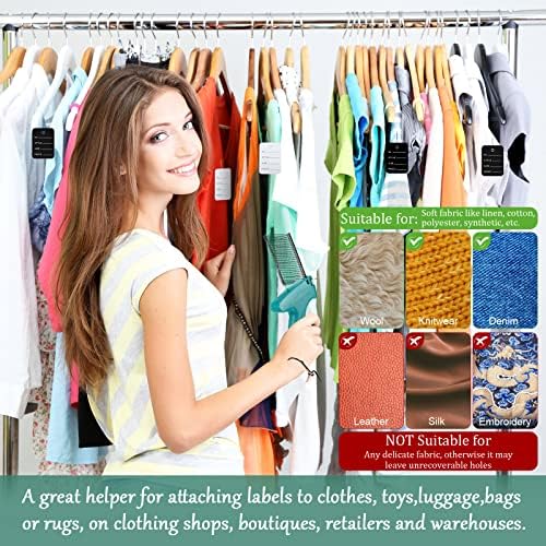 Chumia 3576 Pcs Chumia Stitch Gun for Clothes, Tagging Gun, Black, White - Image 6
