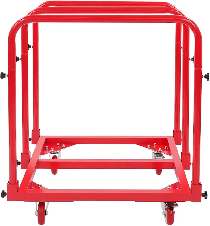 Undercat Steel Panel Truck, Heavy Duty Lumber Drywall Dolly, 1400lbs Platform - Image 6