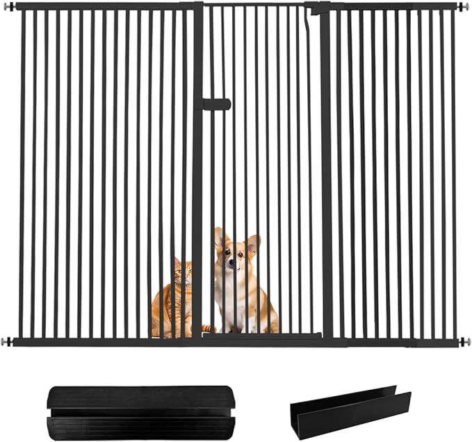 Lumizone Extra Tall Cat Gate 55.12" High Pressure Mounted Extra Wide 2025 New by Lumizone