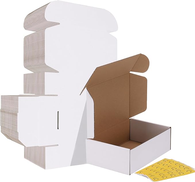 HORLIMER 9x6x3 Shipping Boxes Set of 30 by HORLIMER