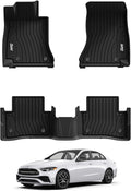 3W Floor Mats for Benz C-Class 2022-2026 C300/C43 AMG/C63 AMG S/C63 AMG S E by 3W