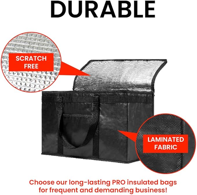 Durable PRO Insulated Cooler Bag and Food Warmer - Image 6
