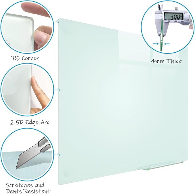 Glass Magnetic Dry-Erase Board - Image 3