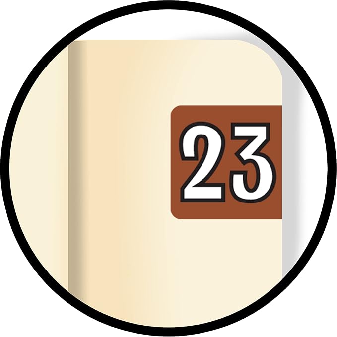 2023 MINI Year Stickers, Doctor Stuff 2023 Chart Stickers, Colwell Jewel Tone - Image 8