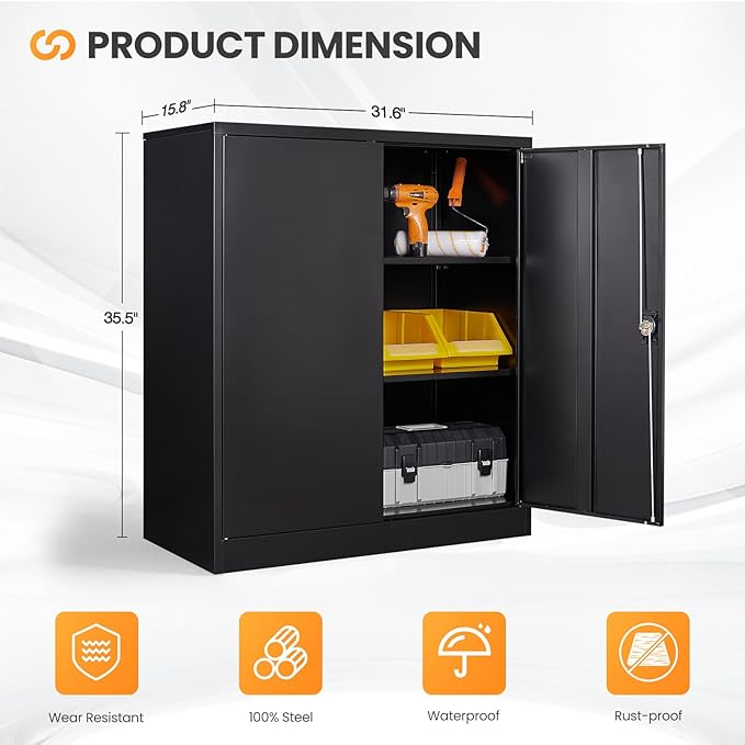Metal Garage Storage Cabinets - Image 3