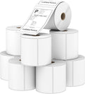8 Rolls 450 Pcs 4x6 3-Proof Direct Thermal Shipping Labels Compatible by LabelChoice