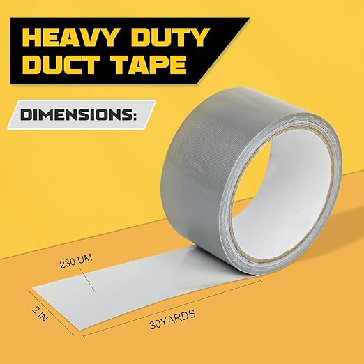 Duct Tape, Heavy Duty Duct Tape，Waterproof Bulk Value - Image 2