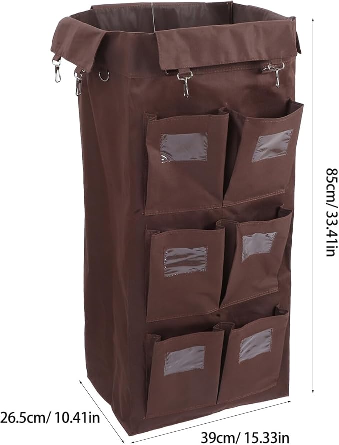 Generic High Capacity Janitorial Cart Bag - Image 2
