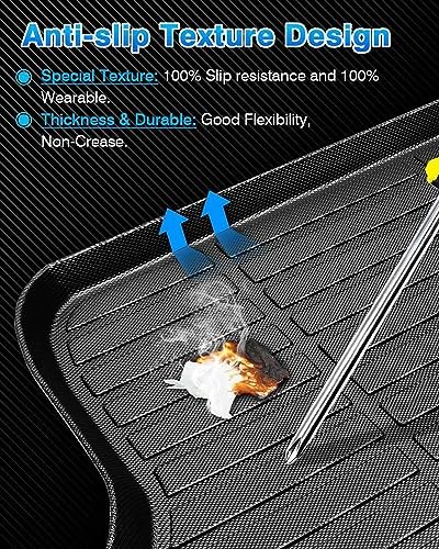 Cartist Cargo Liner Custom Fit for Nissan Rogue SV S SL 2014-2020 All Weather Trunk Mat Black for Nissan Rogue Accessories (Not Fit 7-Seat/Rogue Select/Rogue Sport/Hybrid Models) - Image 4