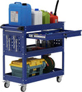 3 Tier Rolling Tool Cart On Wheels, Heavy-Duty Utility cart Service Cart by Maemttes