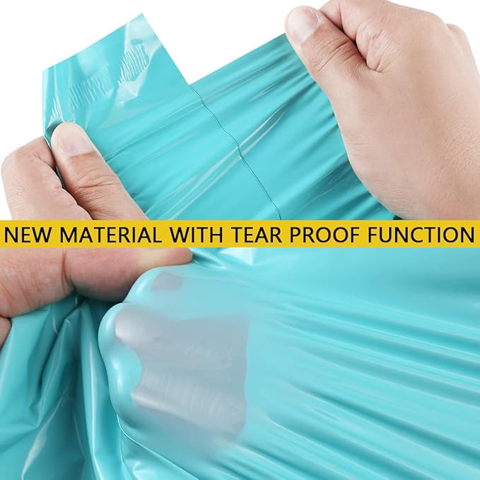 UCGOU Poly Mailers 19x24 Inch Teal 50 Pack Extra Large Shipping Bags Strong - Image 5