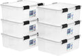 IRIS USA WeatherPro 31 Qt Storage Bins by IRISUSA