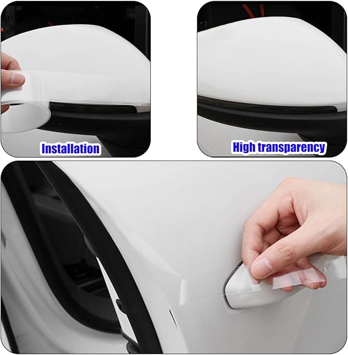MYFAMIREA Car Door Edge Guards Car Door Side Protector Strip Anti-Collision - Image 6