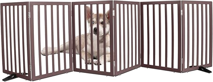 ZJSF Freestanding Indoor Dog Gate by ZJSF