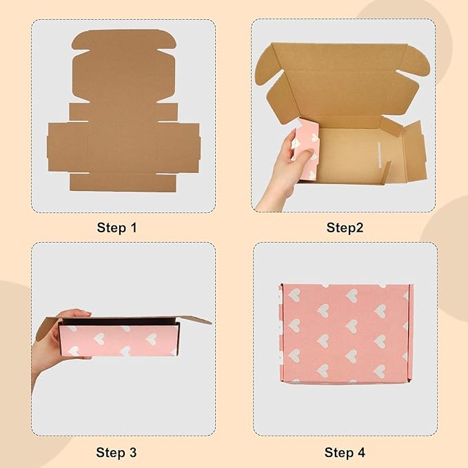 Recyclable Cardboard Small Gift Mailer Boxes - Image 2