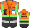 YOWESHOP High Reflective Visibility Safety Vest by YOWESHOP