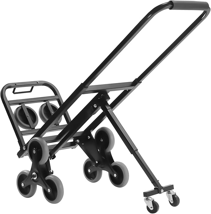 Folding Stair Climbing Dolly, Heavy Duty Stair Climbing Cart Dual-Purpose Cart - Image 6