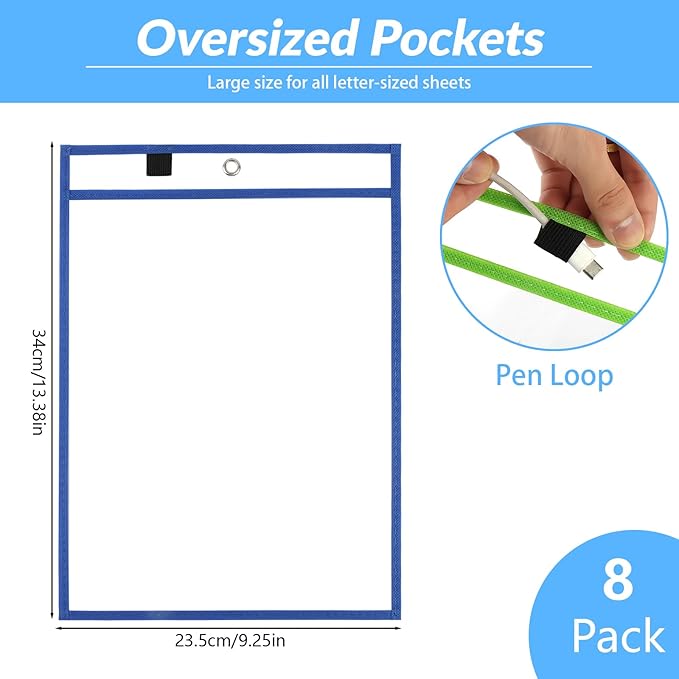 BEVTEE Dry Erase Pocket Sleeves - Image 2