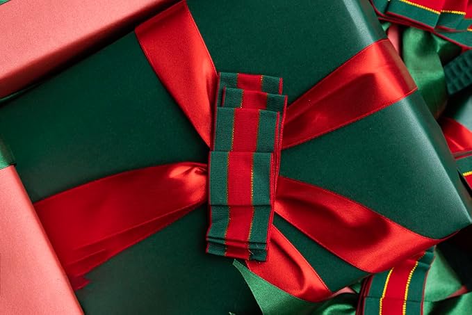 Vanhench Green Wrapping Paper Roll 17.5"×963", Solid Color Art Green Kraft - Image 5