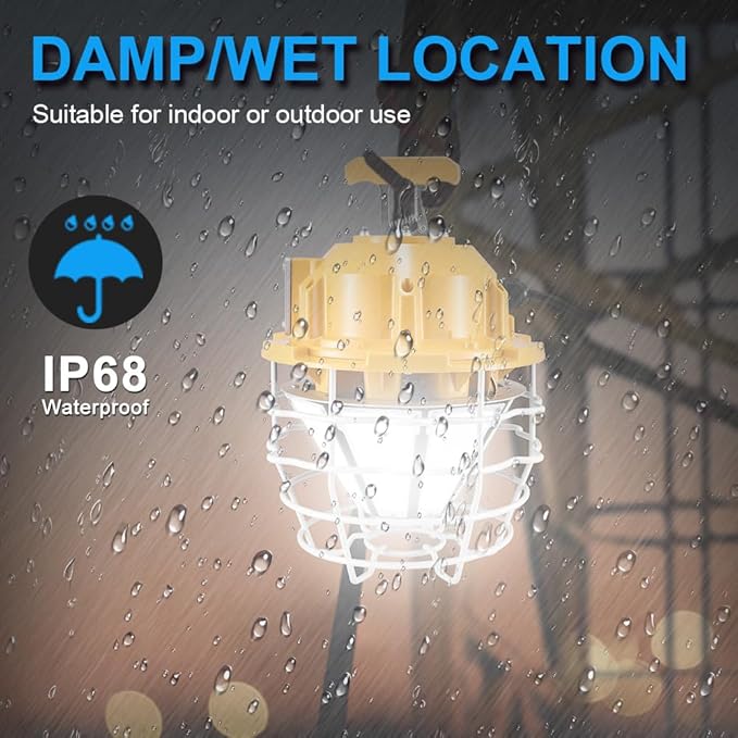 LED Temporary Work Light 250W 37500LM 5000K Daylight White High Bay led - Image 2