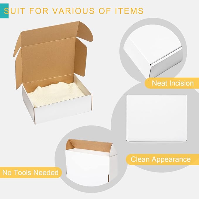 Mcfleet 24 Pack 12x9x4 Shipping Boxes - Image 4