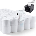 Azure Zone, Thermal Paper 2-1/4 X 230ft 200 Rolls, Fits Most POS Machines and by AzureZone