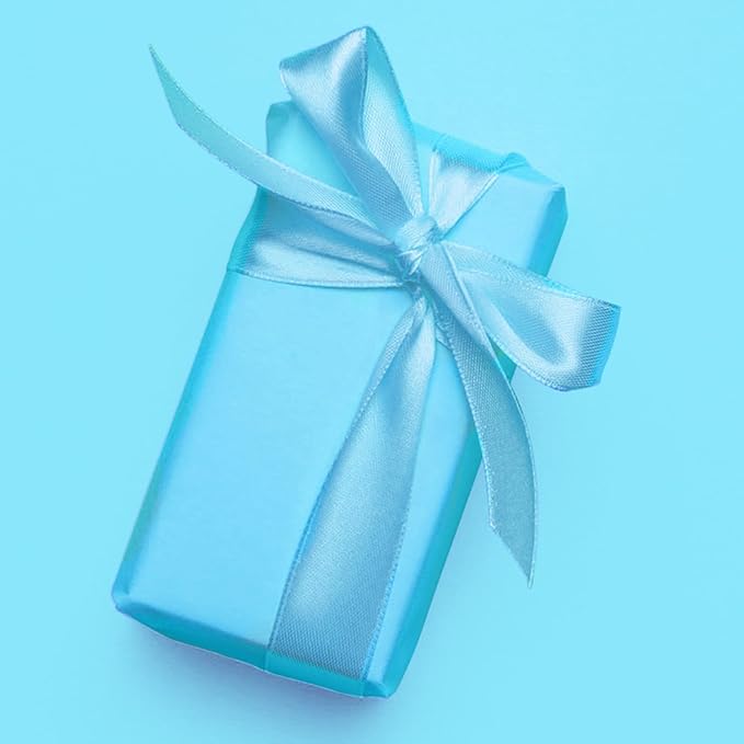 Vanhench 17.5"×963" Blue Wrapping Paper, Sky Blue Kraft Paper Roll - Image 8