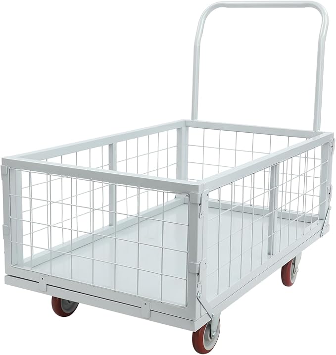 4-in-1 Platform Truck Foldable Push Cartplatform Truck - Image 3