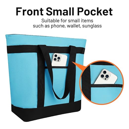 2Pk Insulated Reusable Tote Bag - Image 7