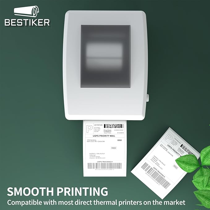 4"x6" Shipping Label 4 Rolls, 4-x-6-inch Thermal Label Paper, Compatible - Image 4