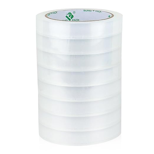 BOMEI PACK 8Rolls Clear Tape Refills - Image 8