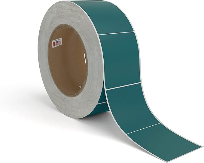 Kenco Color Coding 3 X 5 Rectangle Labels, Inventory Control Stickers 500 by KENCO