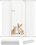 Lumizone Extra Tall Cat Gate 55.12" High Pressure Mounted Extra Wide 2025 New by Lumizone