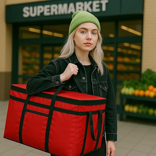 Extra Large XXXL Insulated Food Delivery Bag Cooler Bags Keep Food Warm - Image 5