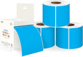 PARLAIM 3 X 5 Inch 4Rolls/1000 Per Roll Rectangle Inventory Color Coding Labels by PARLAIM