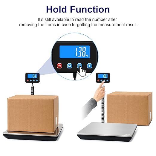 Digital Shipping Postal Scale 0.5 oz High Accuracy! 440lb Commercial Weight - Image 4