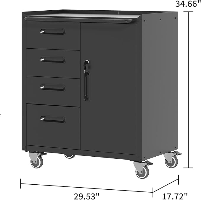 Mobile Tool Storage Cabinet - Image 3