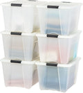 IRIS USA 54 Qt Stackable Plastic Storage Bins by Unknown