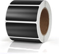 Black Rectangle Stickers 2 x 1 Inch Color Coding Labels Vinyl Roll by Meitaat