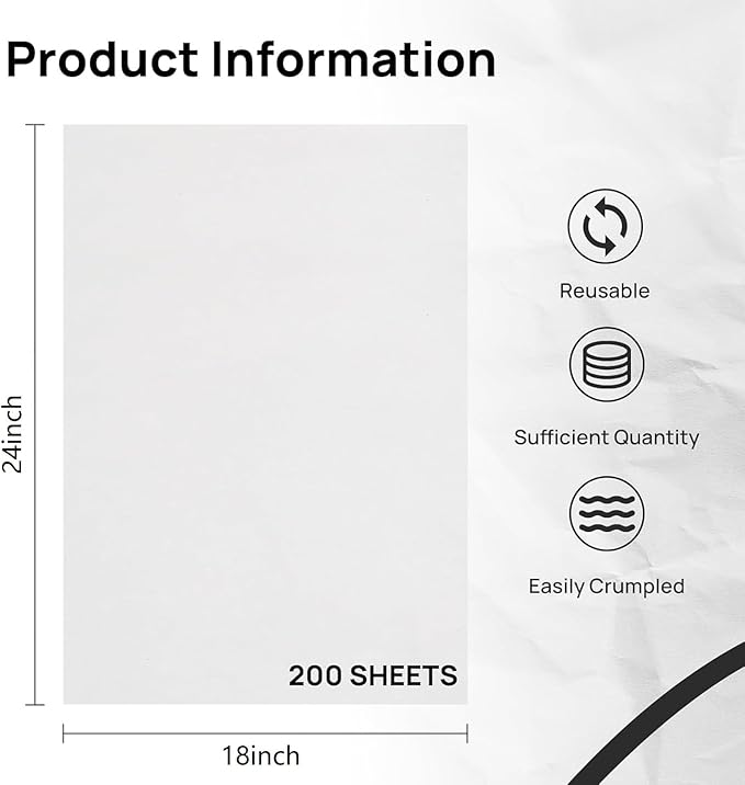 Large Moving Paper Packing Sheets 18x24 Inch Newsprint Paper - Image 2