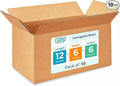 IDL Packaging - B-1266-10 Small Corrugated Shipping Boxes 12"L x 6”W x 6"H - by IDLPackaging
