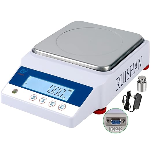 Lab Balance Scale 3000gx0.01g High Precision Electronic Digital Analytical - Image 2