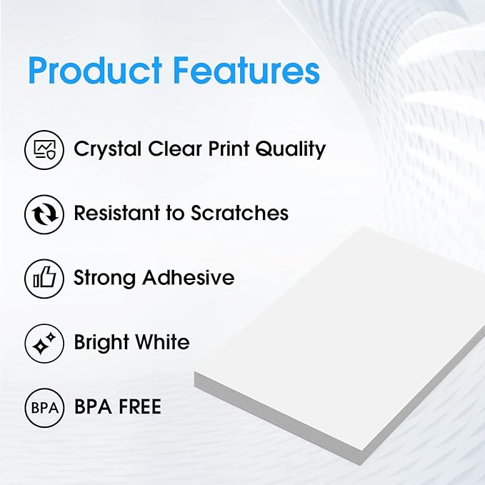 MaxGear 4x6 inch Shipping Address Labels, - Image 3